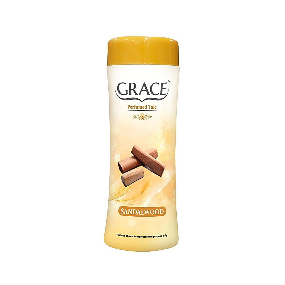 Grace Perfumed Talc Sandalwood - 100 g