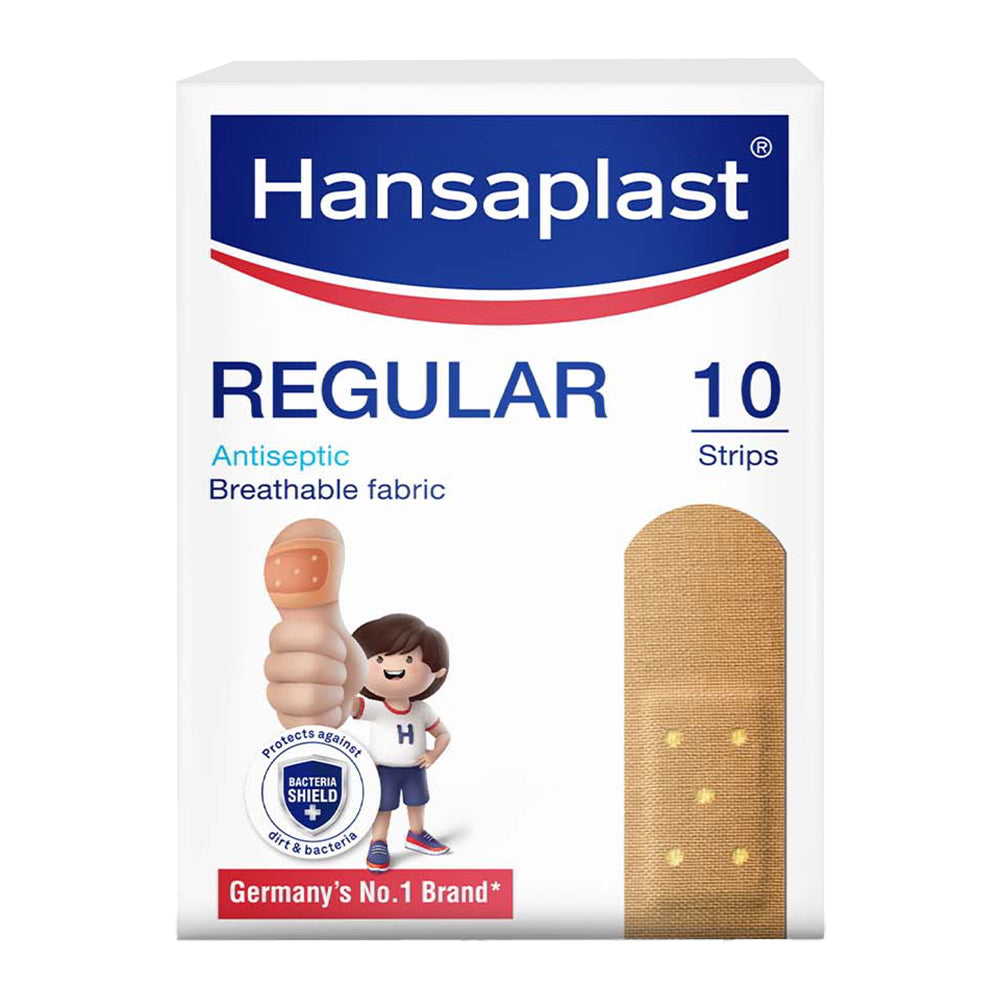 Hansaplast Regular Antiseptic Bandage - 10 U