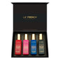 La' French Luxury Perfume Gift Set For Her - 4U x 20 ml