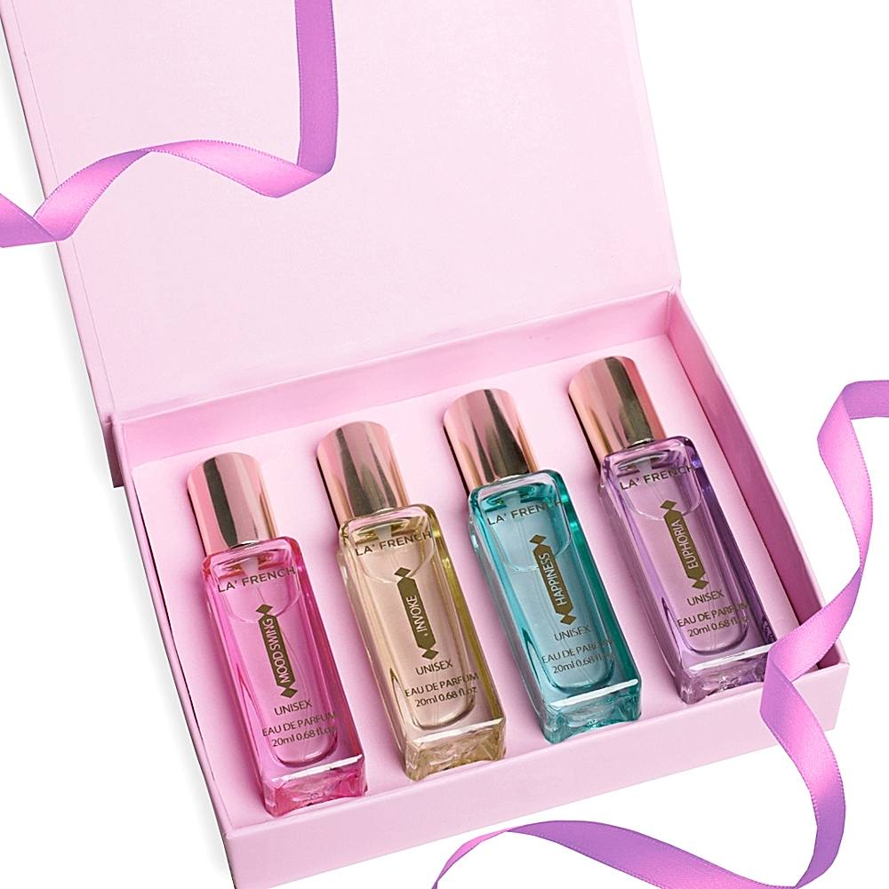 La French Luxury Perfume Gift Set For Him & Her - 4 x 20 ml