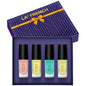 La French Purple Perfume Gift Set - 4 x 15 ml