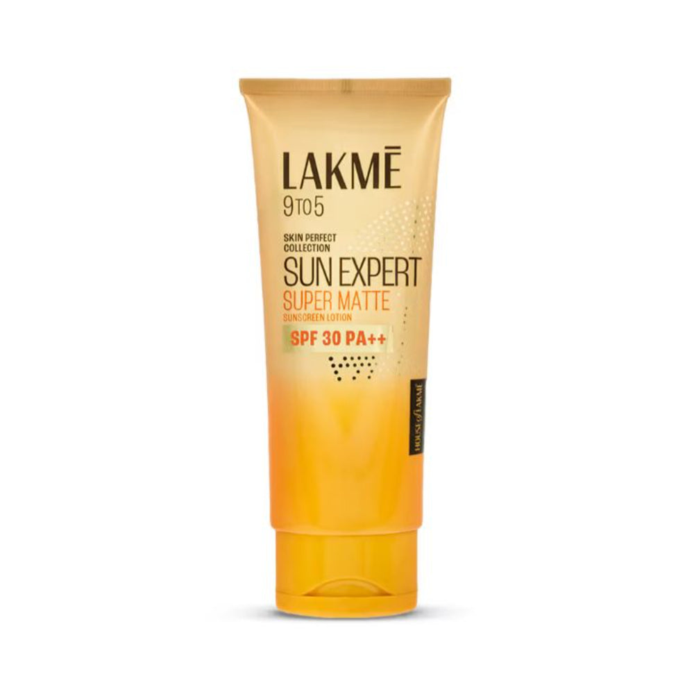Lakme 9 To 5 Sun Expert Super Matte Sunscreen Lotion SPF 30 PA ++ - 100 ml