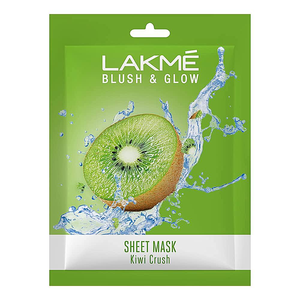 Lakme Blush & Glow Kiwi Sheet Mask - 20 ml