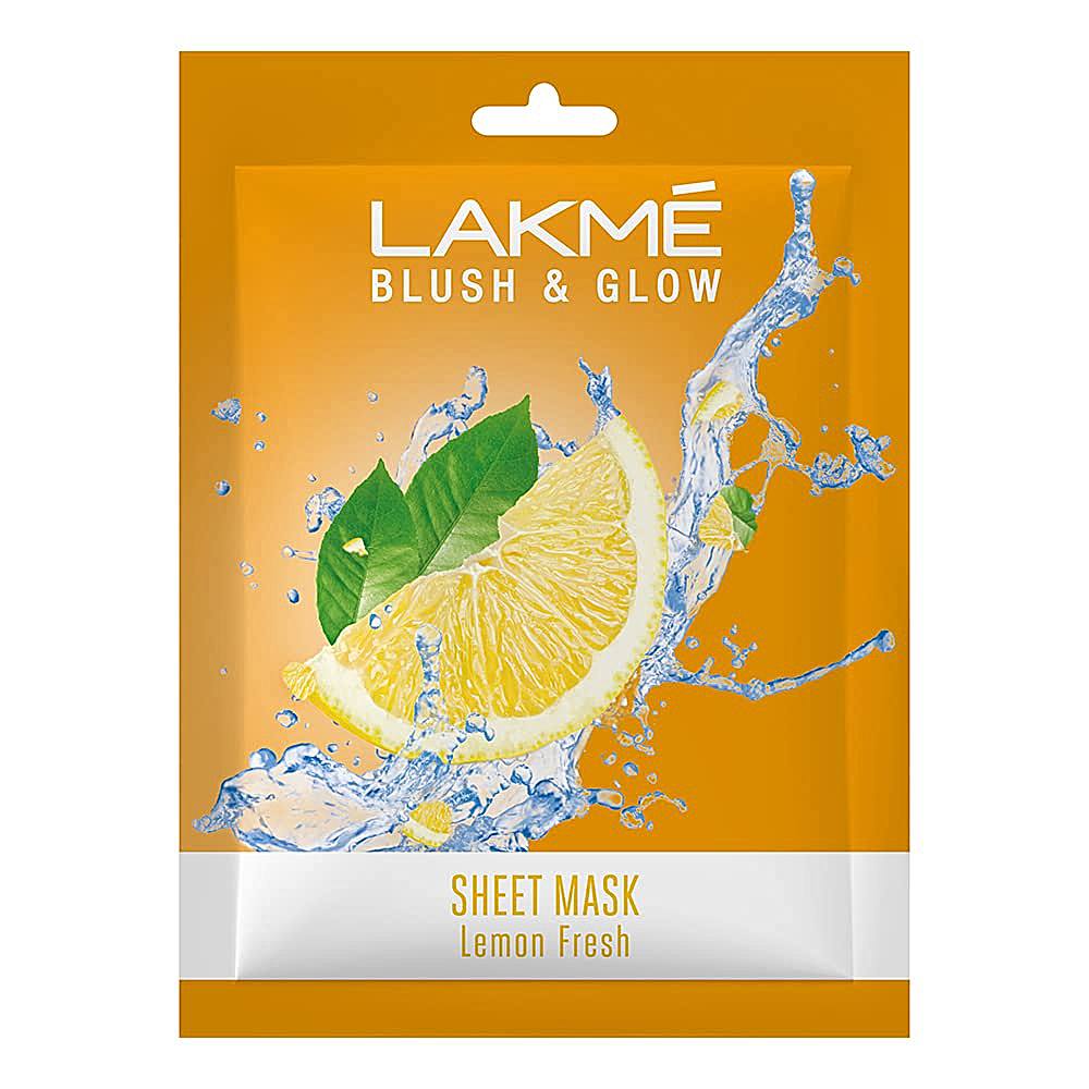 Lakme Blush & Glow Lemon Sheet Mask - 20 ml