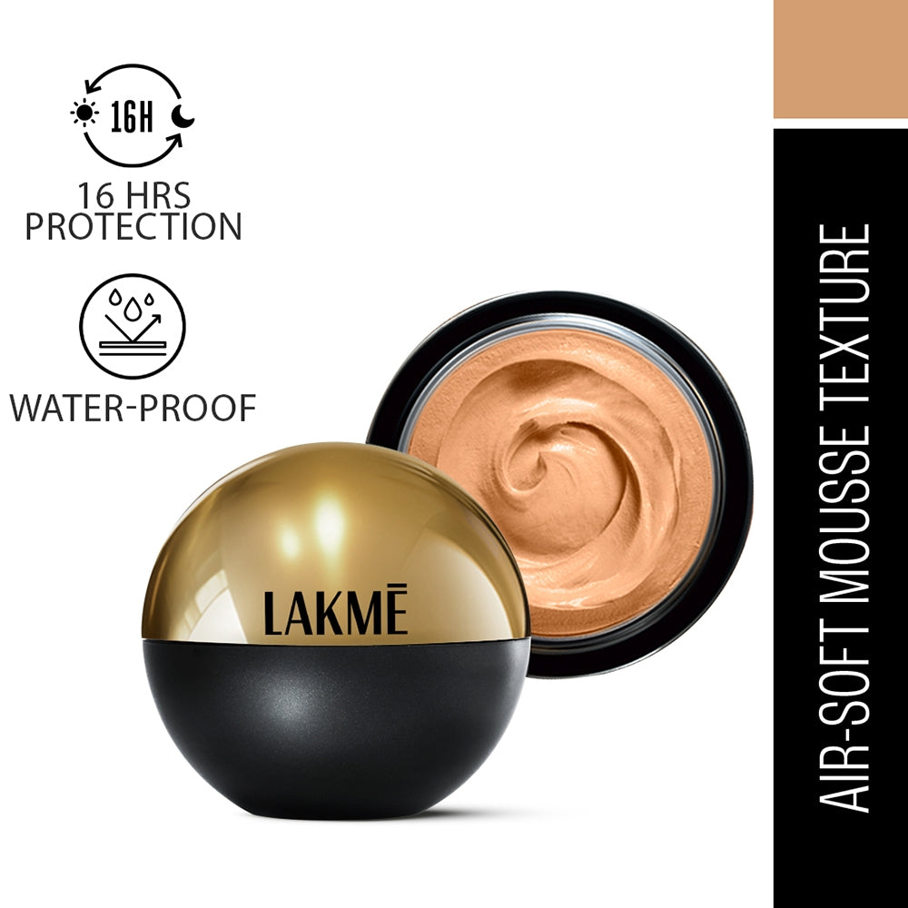 Lakme Xtraordin-Airy Mattreal Mousse Foundation Beige Honey - 25 g