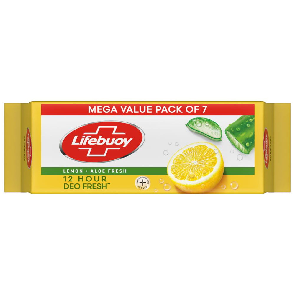 Lifebuoy Lemon Fresh Soap - 7 x 125 g