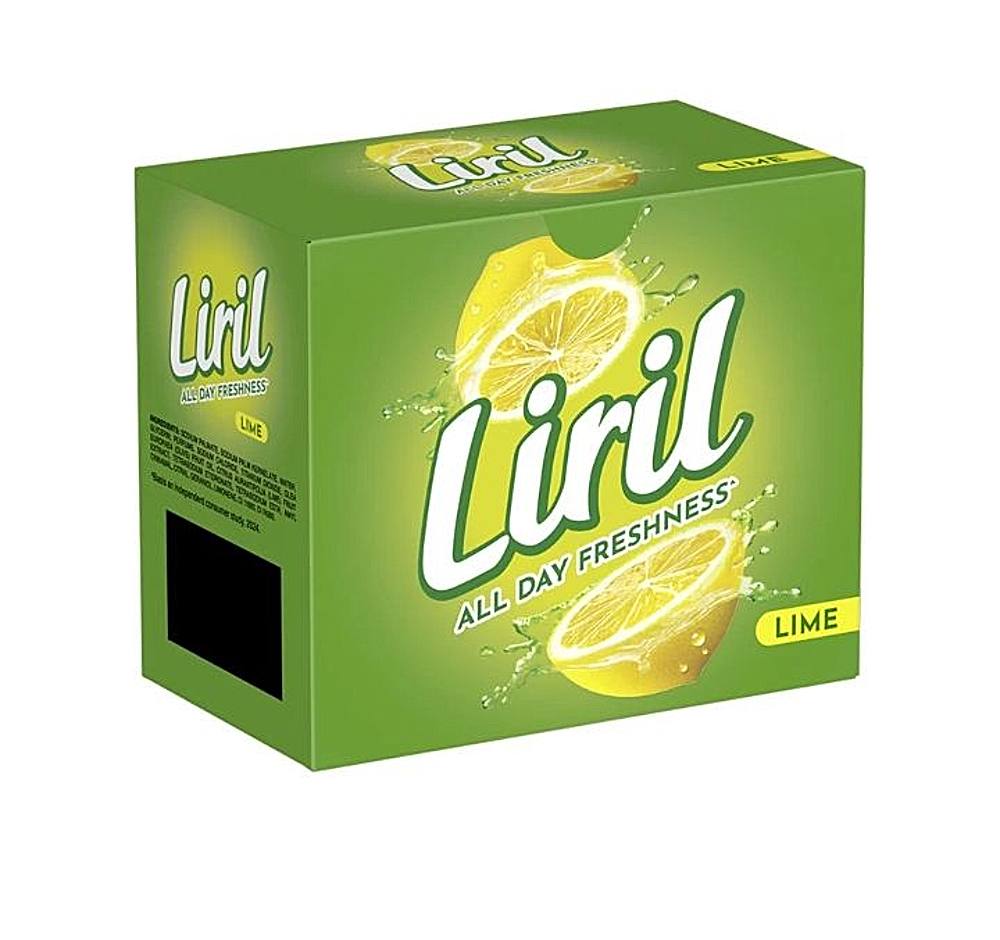 Liril Lime Rush Soap - 125 g x 4 U