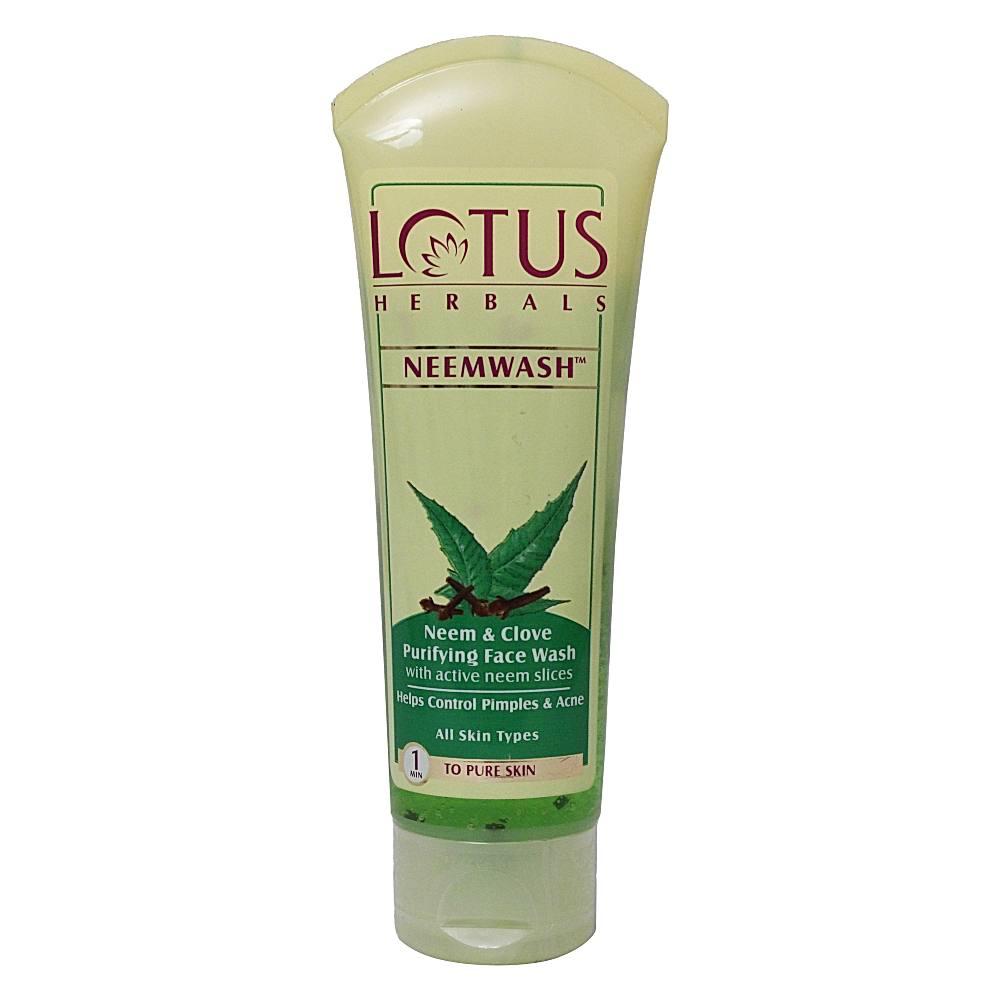 Lotus Herbals Neemwash Neem & Clove Face Wash - 120 g
