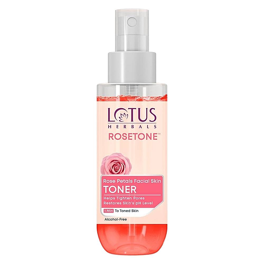Lotus Herbals Rosetone Rose Petals Facial Skin Toner - 100 ml
