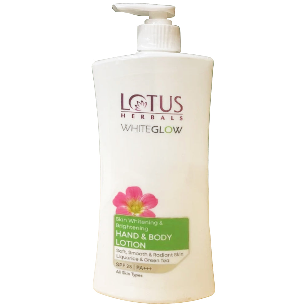 Lotus Herbals Skin Whitening & Brightening Hand & Body Lotion - 400 ml