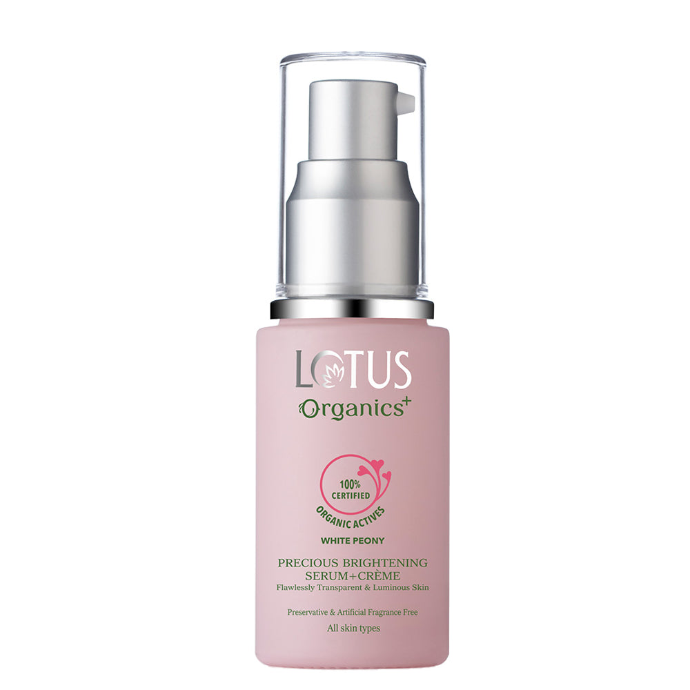 Lotus Organics Precious Brightening Serum + Creme - 30 ml