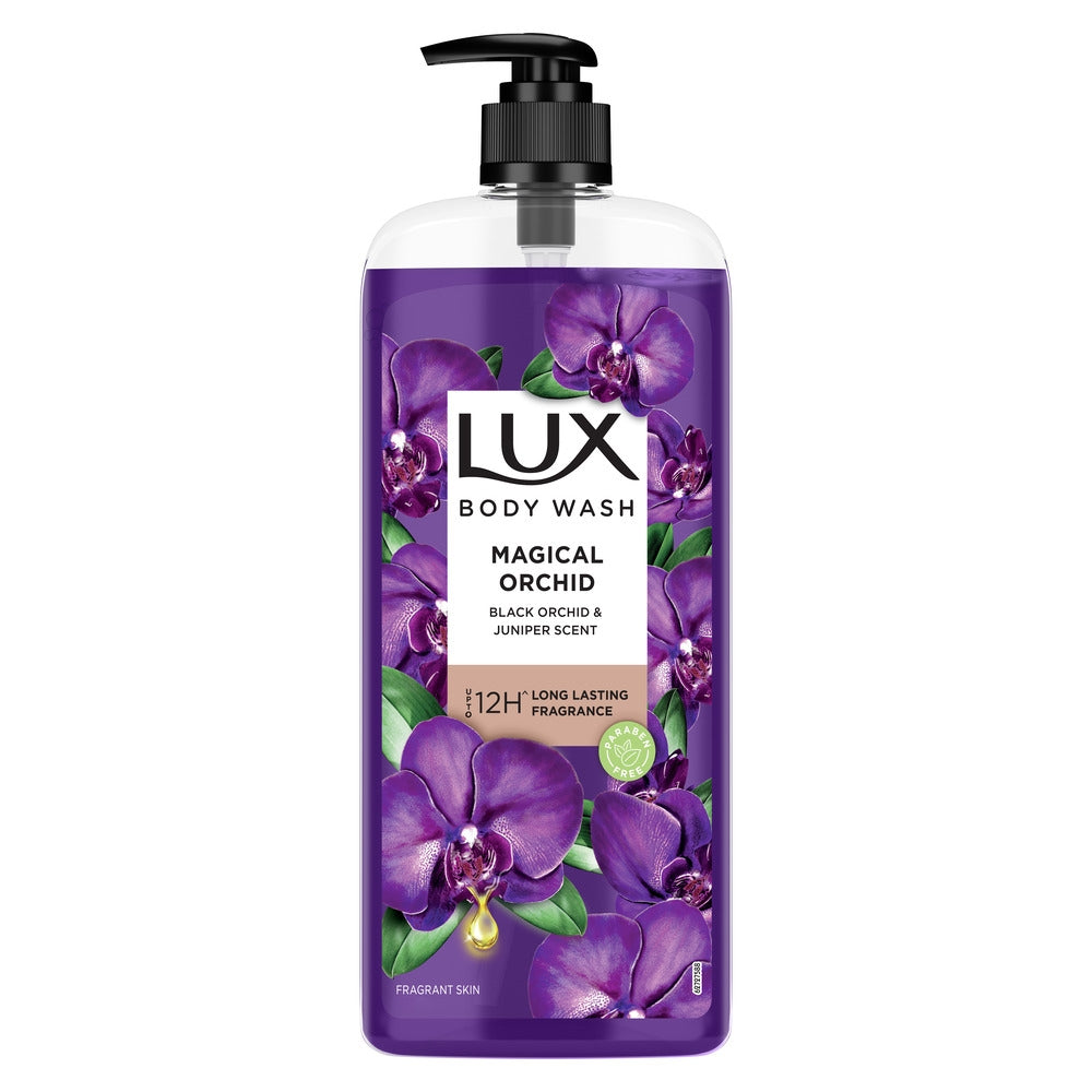 Lux Body Wash Black Orchid Scent & Juniper Oil - 750 ml