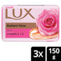 Lux Soft Touch with Silk Essence & Rose Water Soap - 150 g x 3 U
