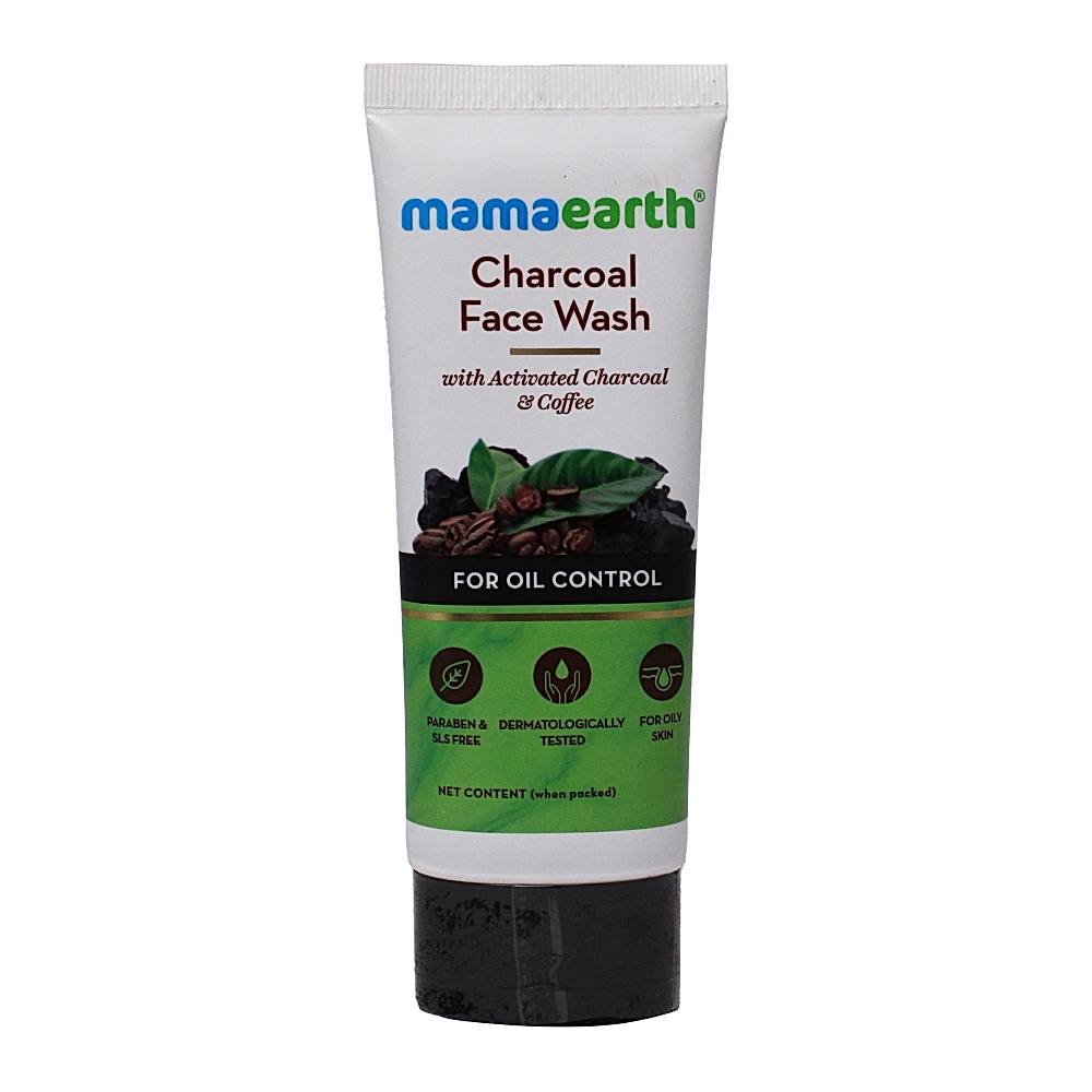 Mamaearth Charcoal Face Wash For Oil Control - 100 ml