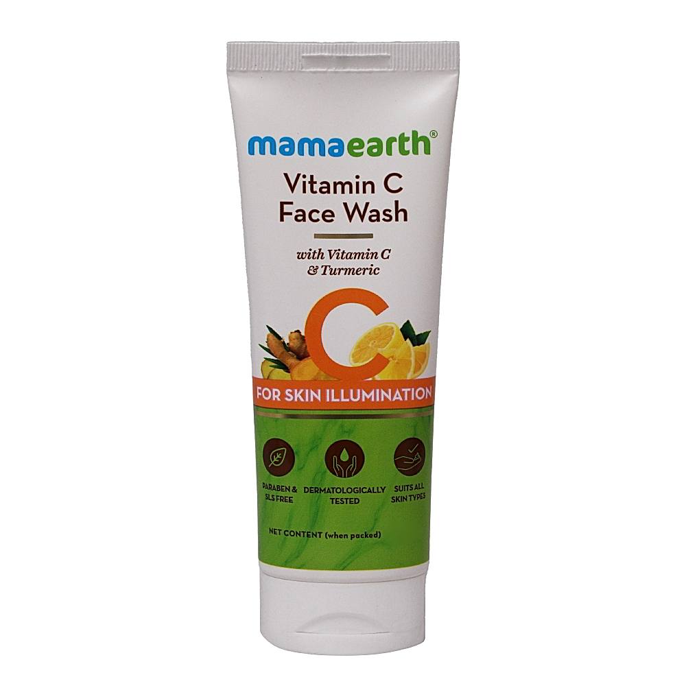 Mamaearth Vitamin C Face Wash For Skin Illumination - 100 ml