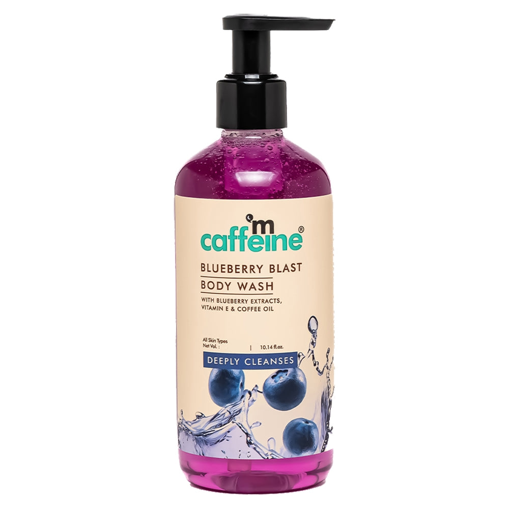 Mcaffeine Blueberry Blast Body Wash - 300 ml