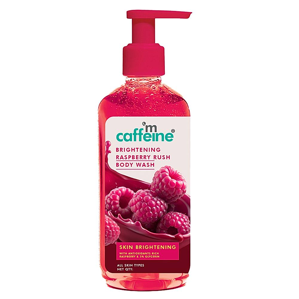 mCaffeine Brightening Raspberry Rush Body Wash - 300 ml