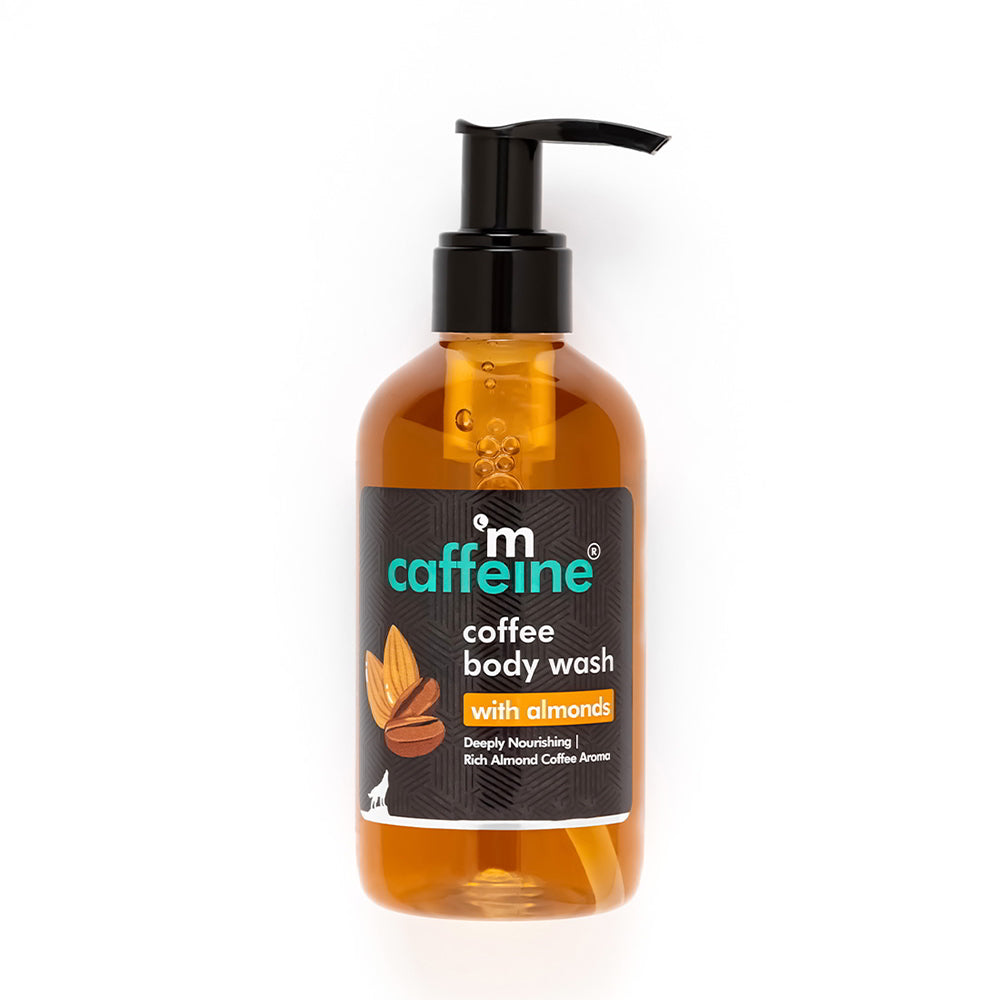mCaffeine Coffee Body Wash With Almonds - 200 ml