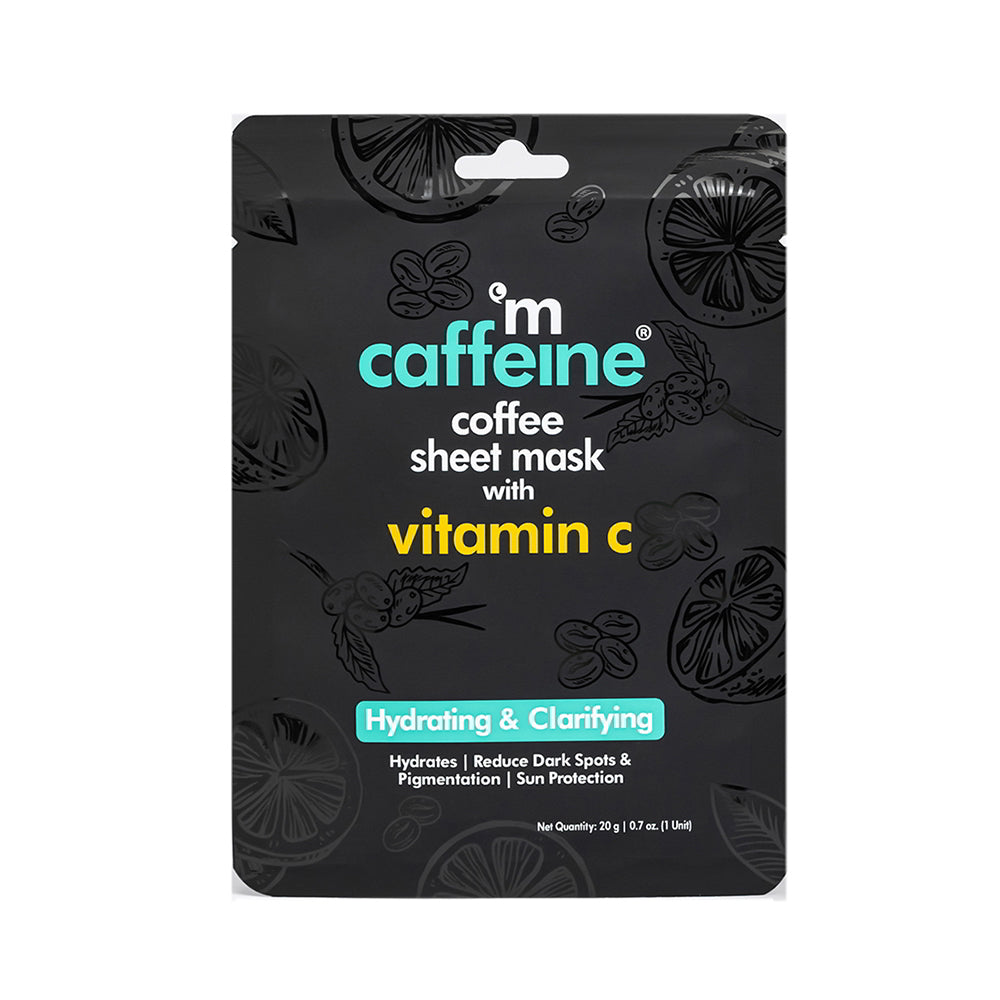 mCaffeine Coffee Sheet Mask With Vitamin C - 20 g