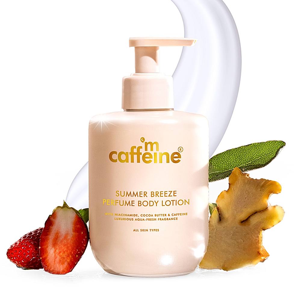 mCaffeine Summer Breeze Perfume Body Lotion - 300 ml