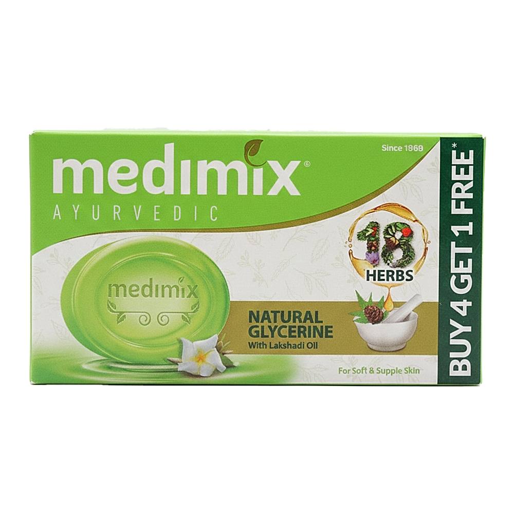 Medimix Ayurvedic Natural Glycerine Soap - 125 g x 4 U