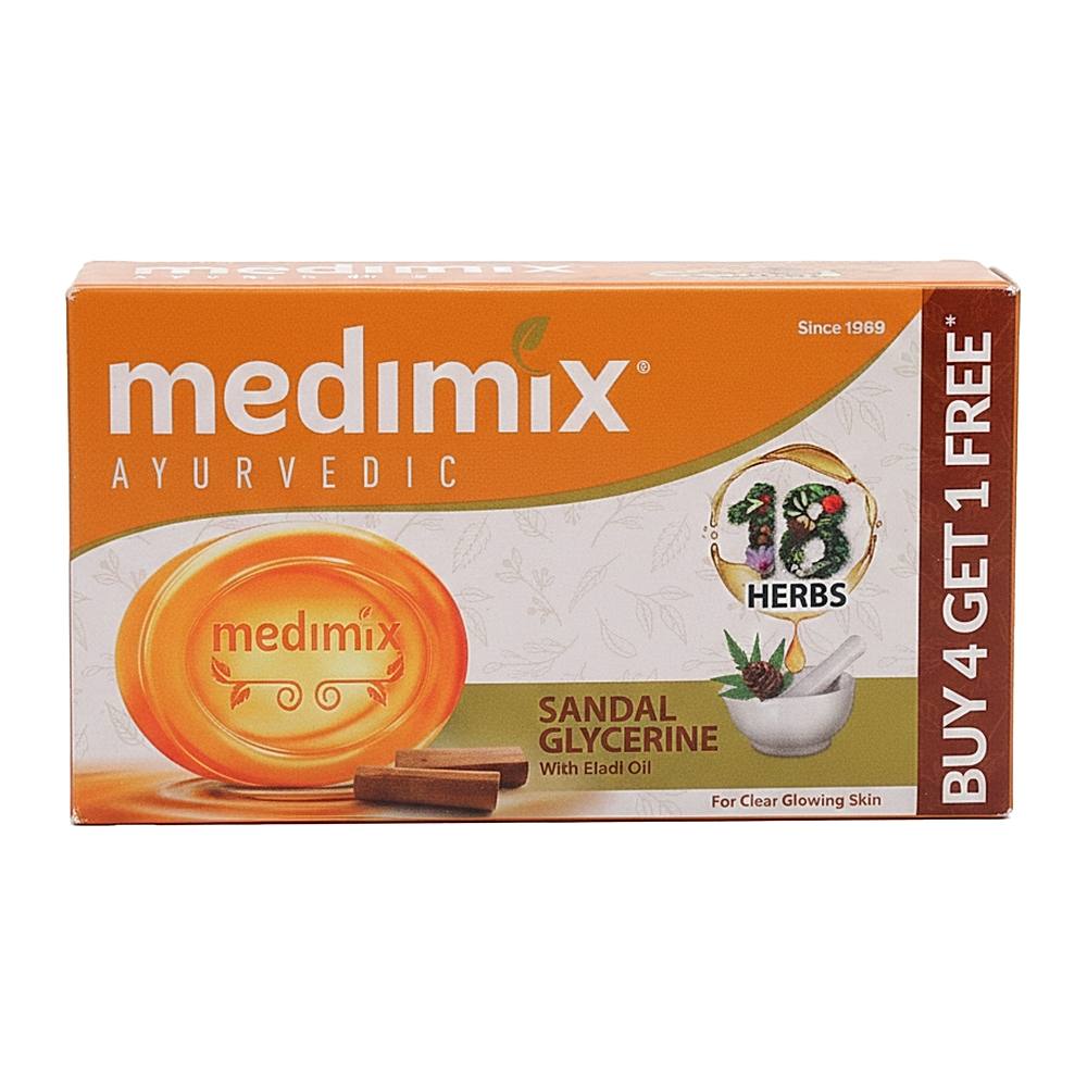 Medimix Ayurvedic Sandal Soap - 125 g x 4 U