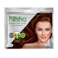 Nisha Creme Hair Colour - Natural Brown (20 g + 20 ml)
