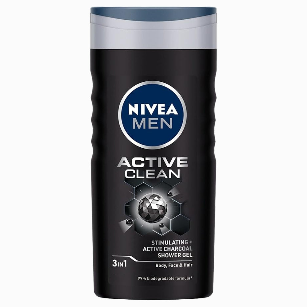 Nivea Active Clean Shower Gel - 250 ml