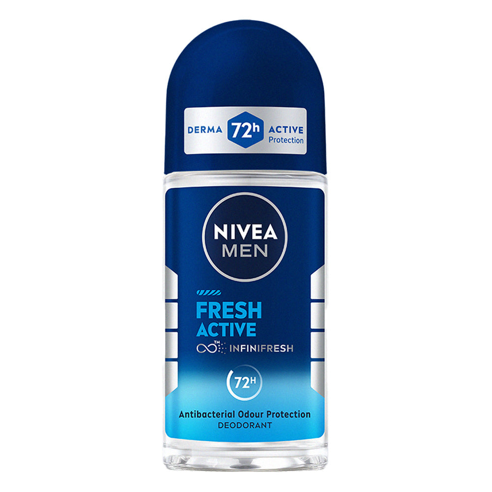 Nivea Men Fresh Active Roll-On - 50 ml
