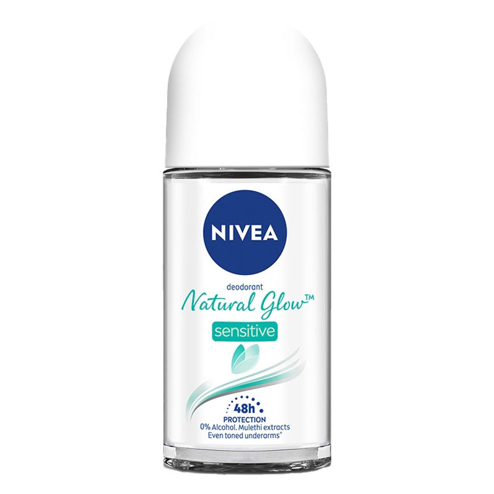 Nivea Natural Glow Deodorant Roll On - 50 ml