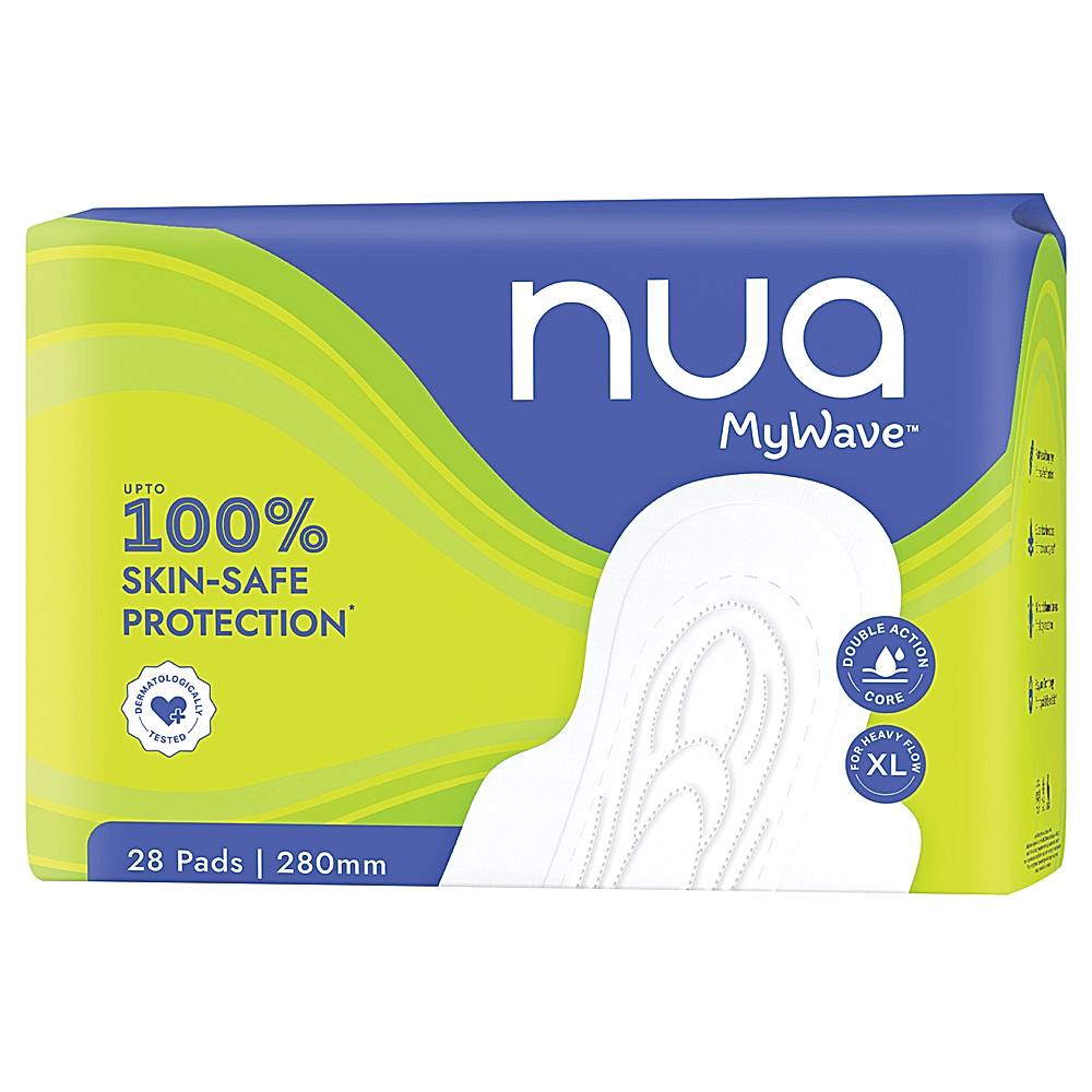 Nua Mywave 100% Skin Safe Protection XL Pads - 28 Unit