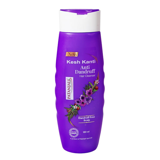 Patanjali Kesh Kanti Anti-Dandruff Shampoo - 180 ml