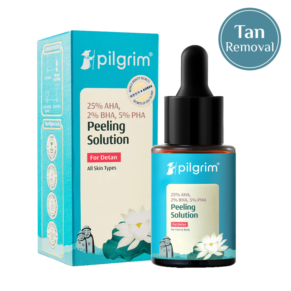 Pilgrim 25% AHA 2% BHA 5% PHA Peeling Solution - 30 ml