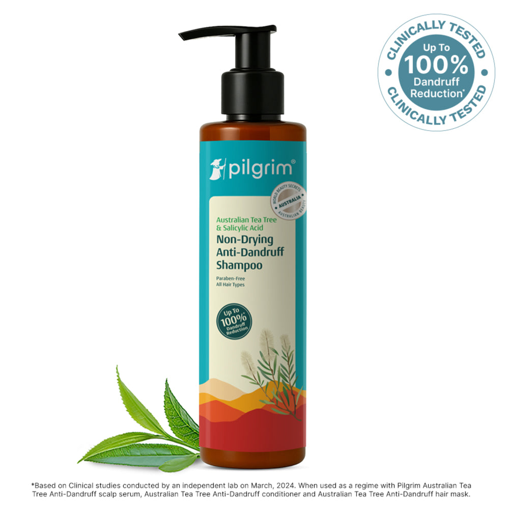 Pilgrim Australian Tea Tree Non-Drying Anti-Dandruff Shampoo - 200 ml