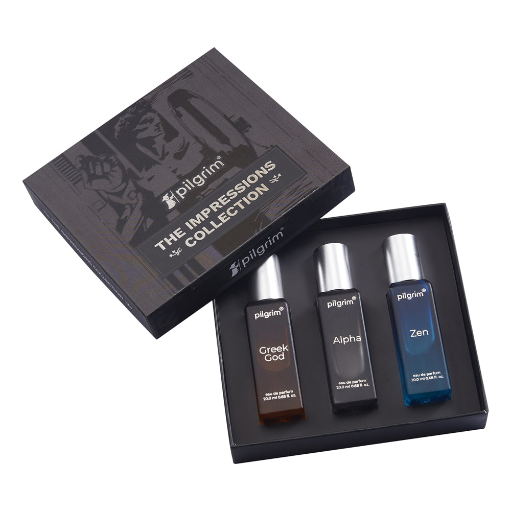 Pilgrim EDP The Impressions Collection Gift Box - 3 x 20 ml