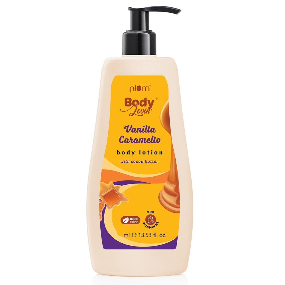 Plum Body Lovin Vanilla Caramello Body Lotion With Cocoa Butter - 400 ml