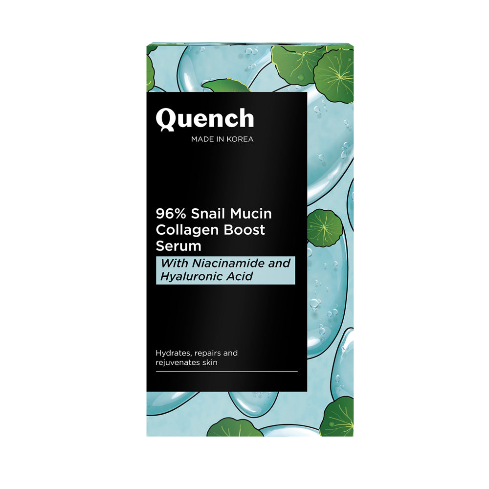Quench 96% Snail Mucin Collagen Boost Serum - 30 ml