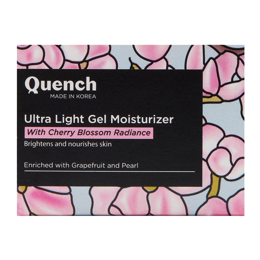 Quench Cherry Blossom Ultra Light Gel Moisturizer - 50 ml