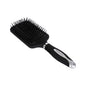 Roots Hair Brush (9886) Paddle - Black & Silver - 1 U