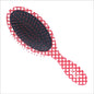 Roots Hair Brush (RZTO:RP) Ovale - Red & White - 1 U