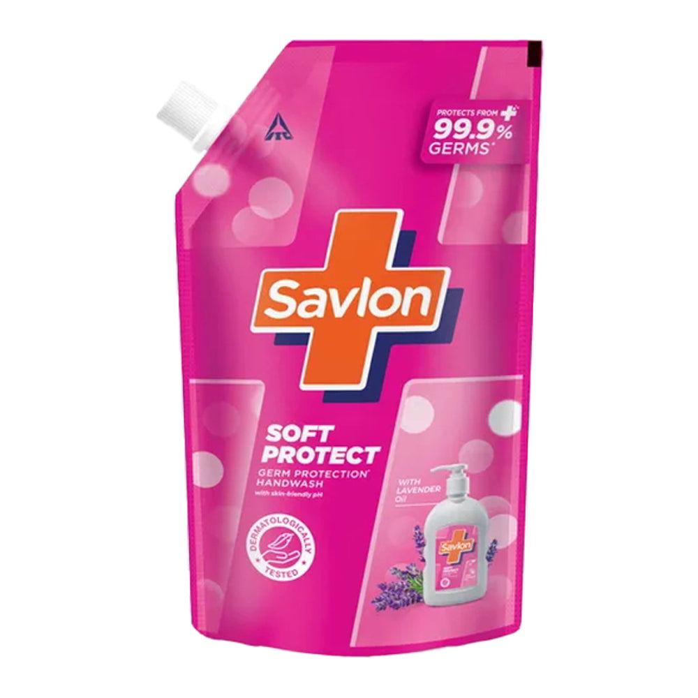 Savlon Soft Protect Handwash With Lavender Oil - 650 ml