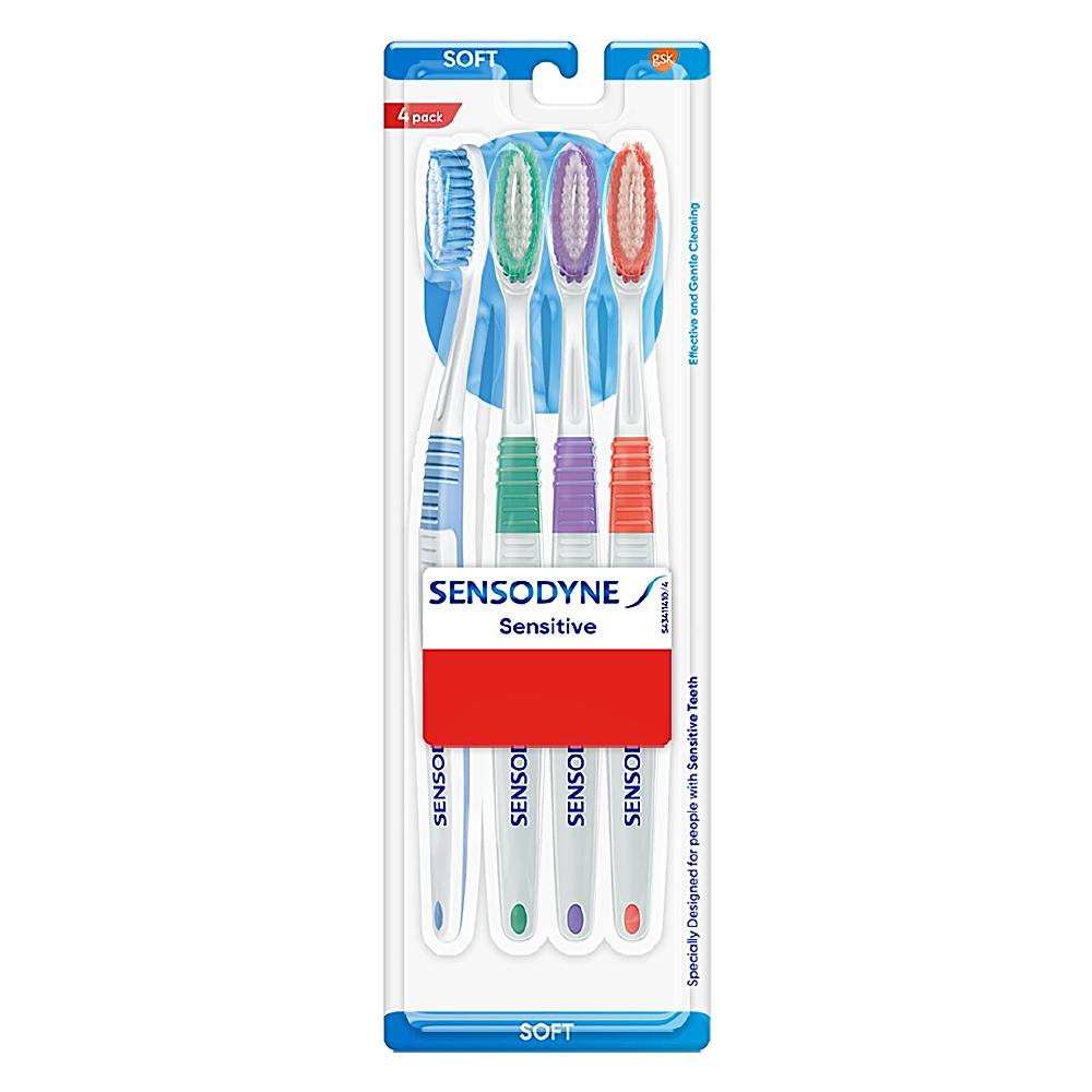 Sensodyne Sensitive Soft Toothbrush - 4 U