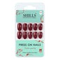 Shills Professional Press On Solid Colour Oval Nails - 24 U