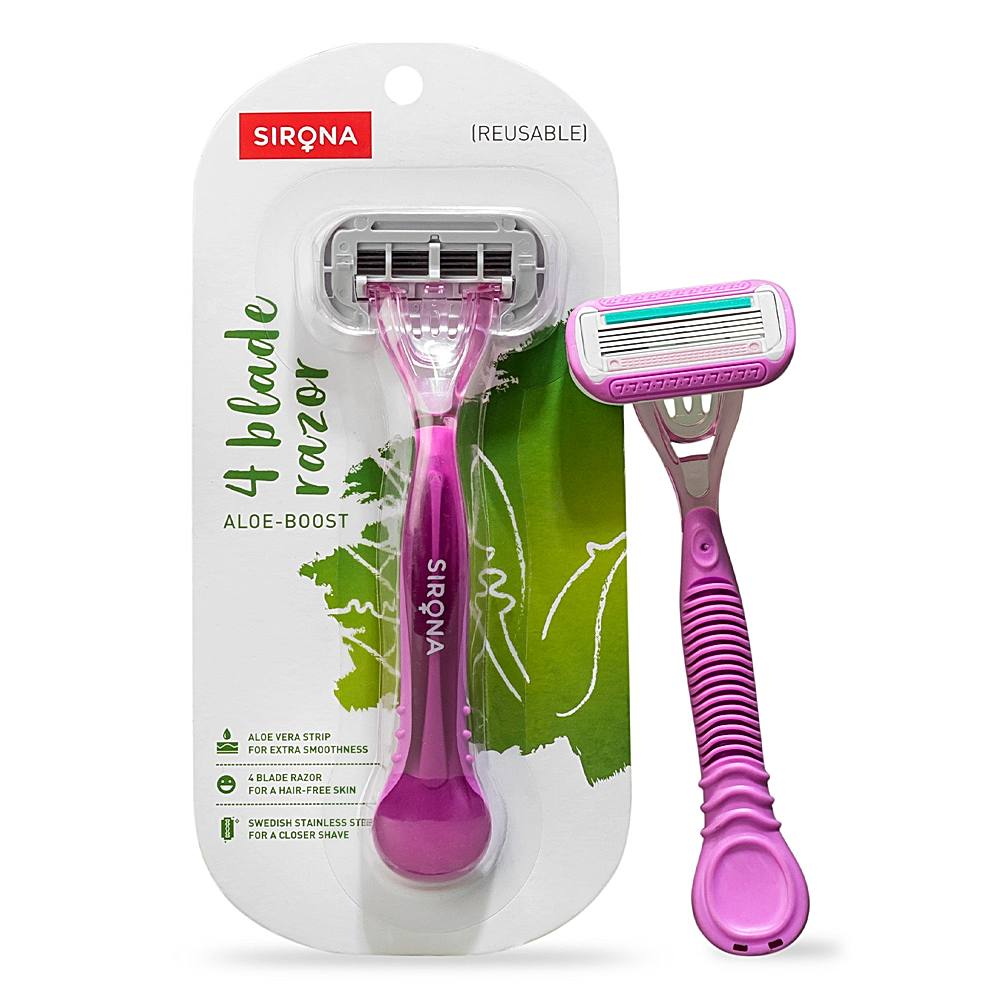 Sirona Aloe- Boost 4 Blade Razor - 1 U