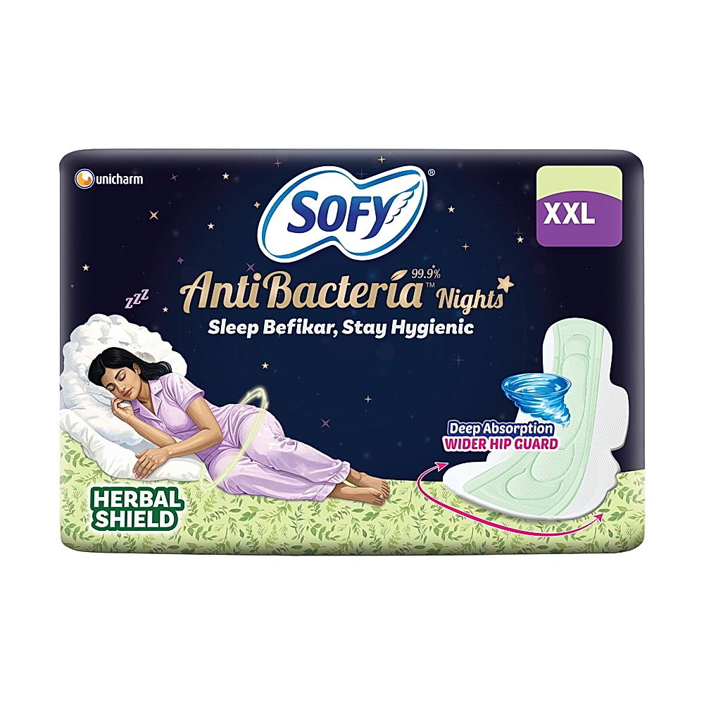 Sofy Anti Bacteria Nights - 18 U