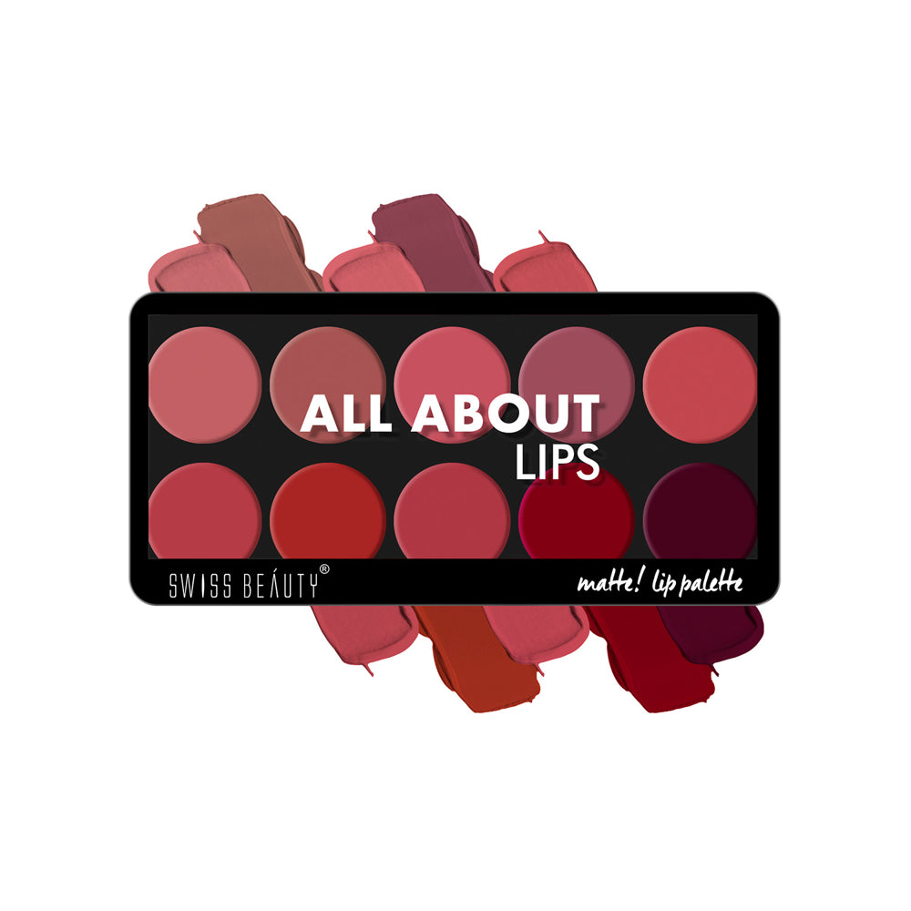 Swiss Beauty All About Lips Lip Palette - 12 g