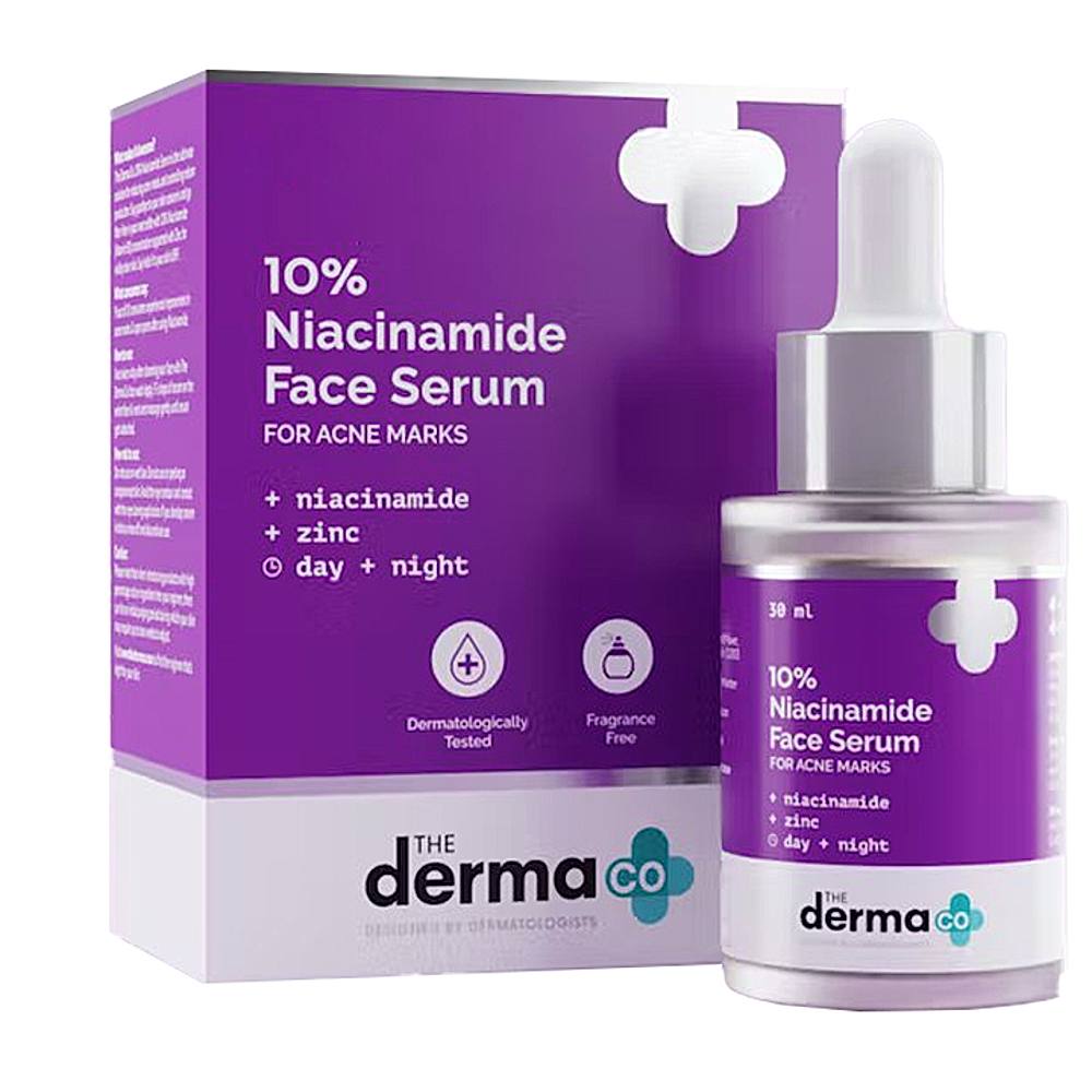 The Derma Co 10% Niacinamide Face Serum For Acne Marks - 30 ml