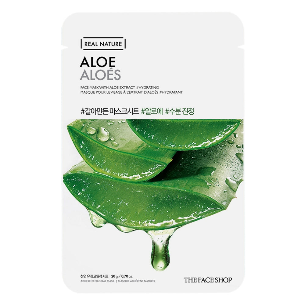 The Face Shop Real Nature Aloe Sheet Mask - 20 g
