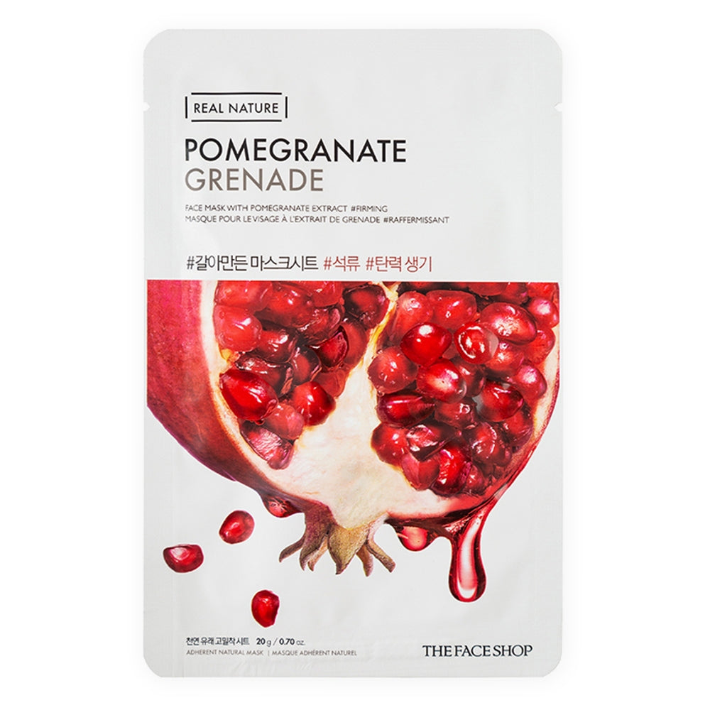 The Face Shop Real Nature Pomegranate Sheet Mask - 20 g