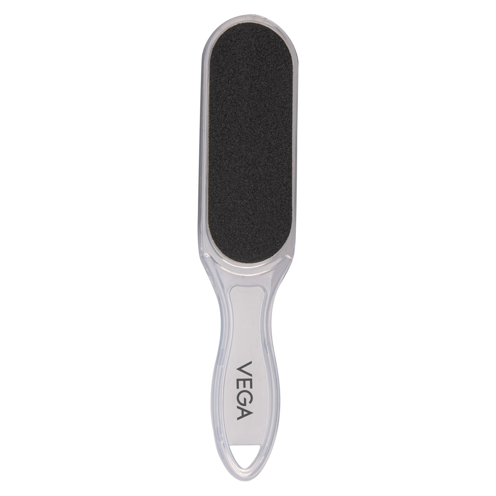 Vega Large Emery Foot File (PD-12) White - 1 U
